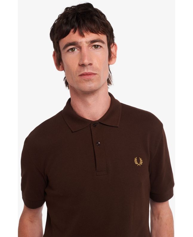 Spezial Madrid Fred Perry Reissues Pique Polo Rich Brown