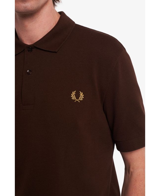 Spezial Madrid Fred Perry Reissues Pique Polo Rich Brown