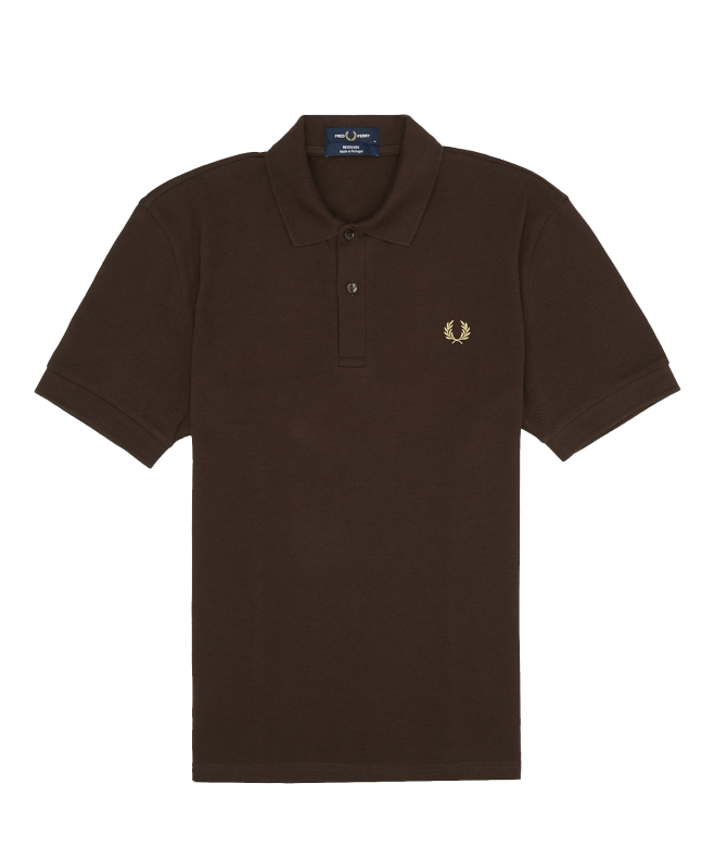 spezial madrid Fred Perry Reissues Pique Polo Rich Brown