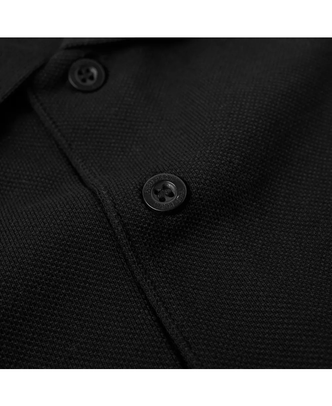 Spezial Madrid Fred Perry Slim Fit Plain Polo Black