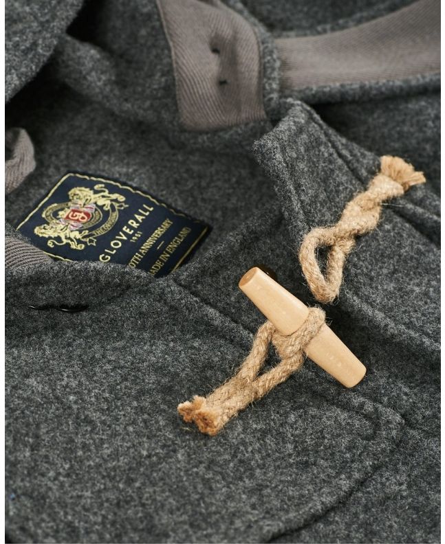 Spezial Madrid Gloverall 70th Anniversary Monty Duffle Coat Grey