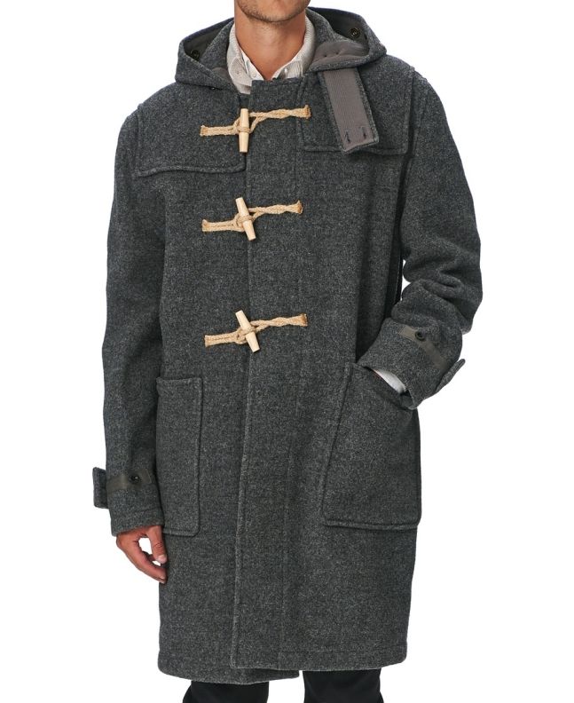 Spezial Madrid Gloverall 70th Anniversary Monty Duffle Coat Grey