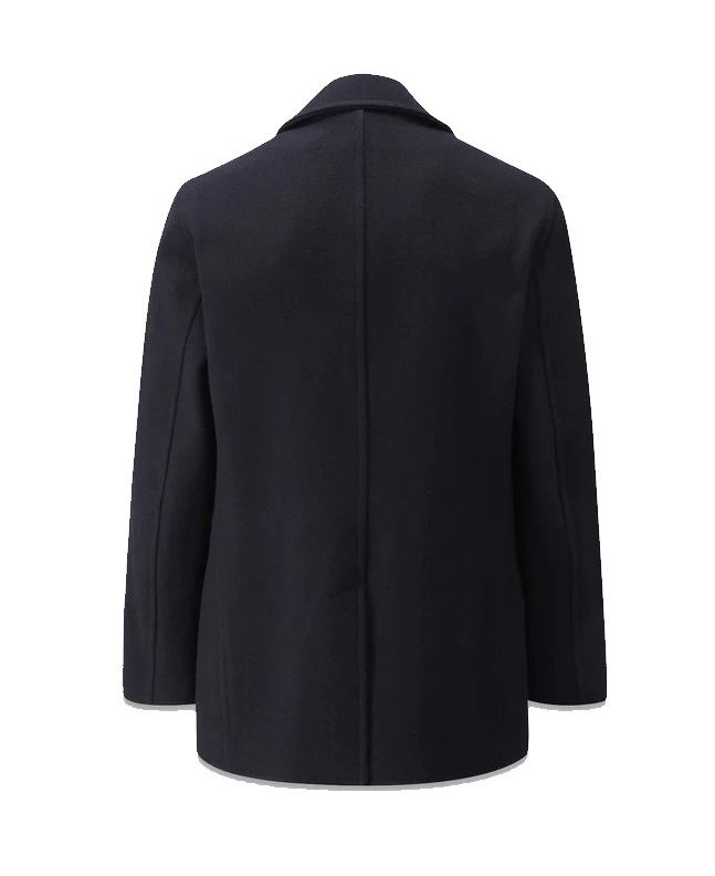 Spezial Madrid Gloverall Churchill Reefer Peacoat Navy