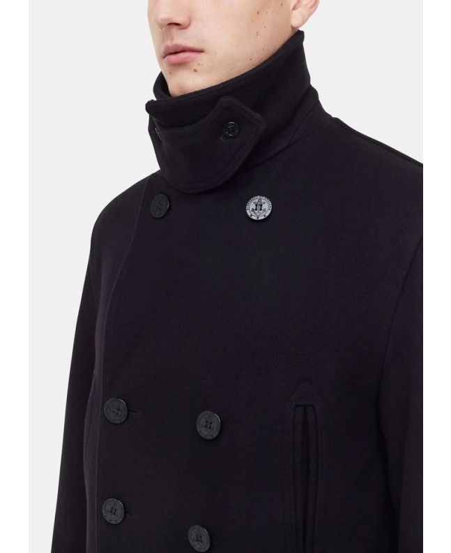 Spezial Madrid Gloverall Churchill Reefer Peacoat Navy