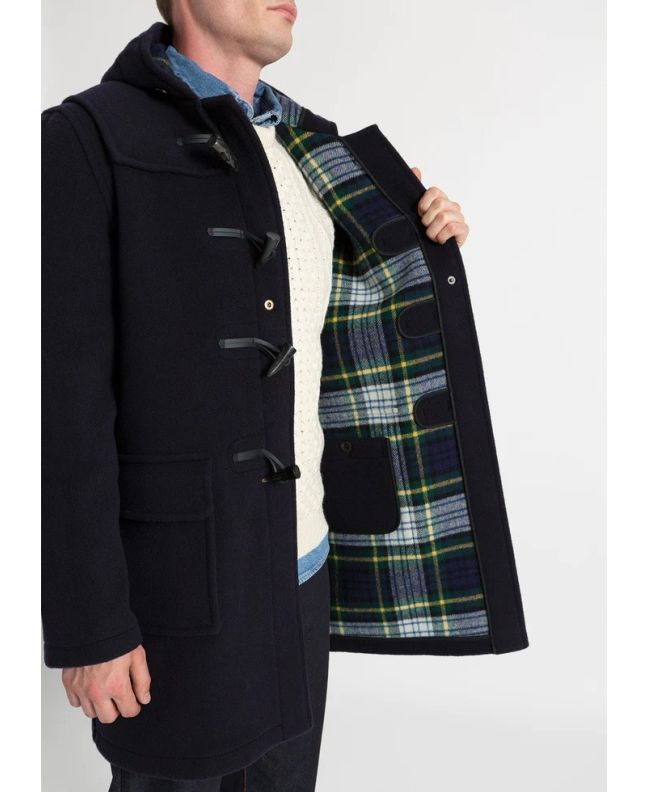 Spezial Madrid Gloverall Morris Duffle Coat Navy Dress Gordon