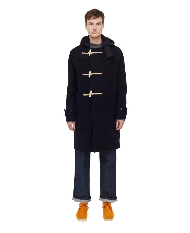 Spezial Madrid Gloverall Original Monty Duffle Coat Black