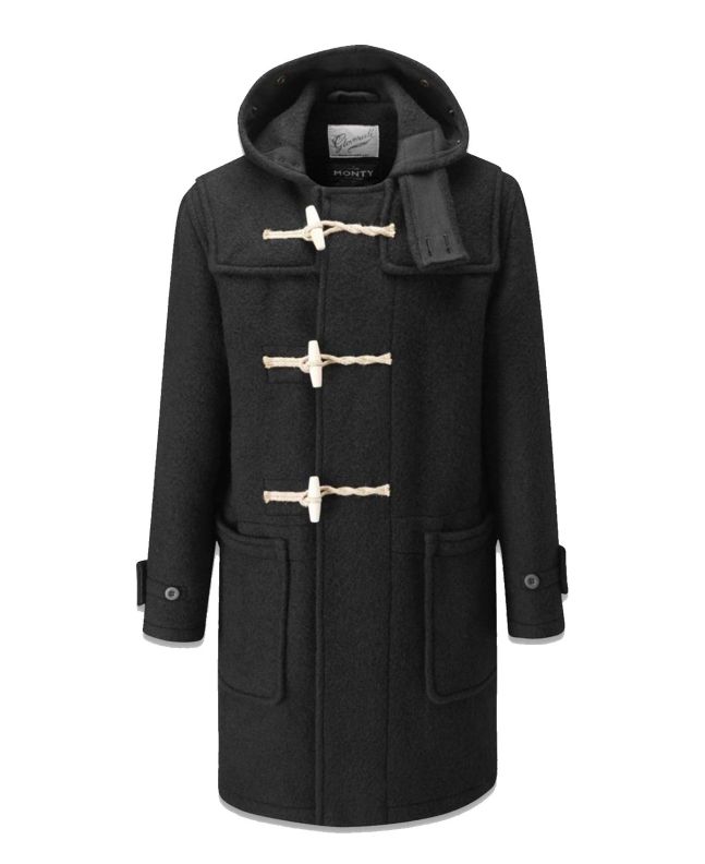 spezial madrid Gloverall Original Monty Duffle Coat Black