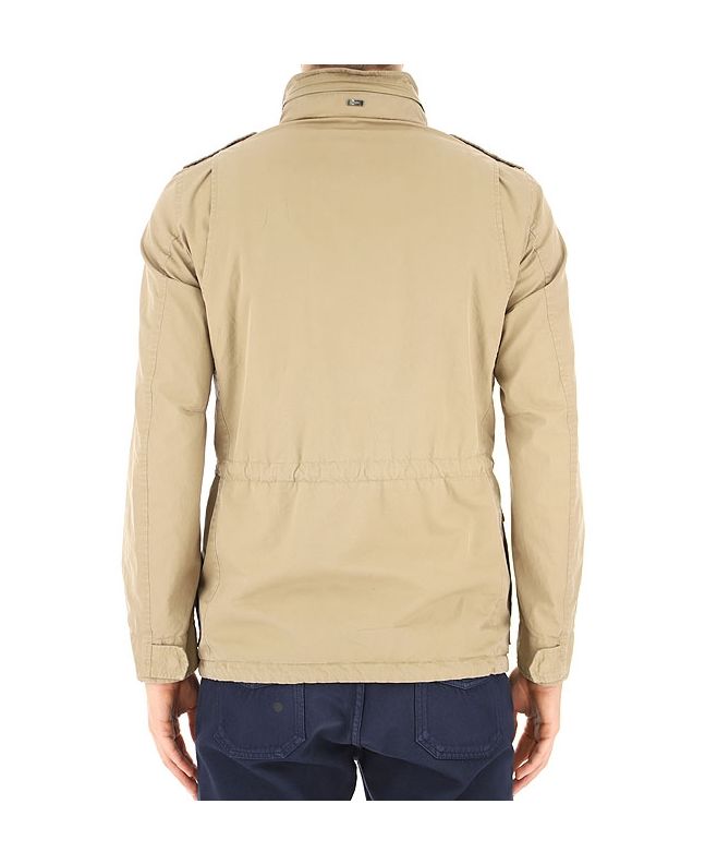 Spezial Madrid Herno Washed Cotton Field Jacket Beige