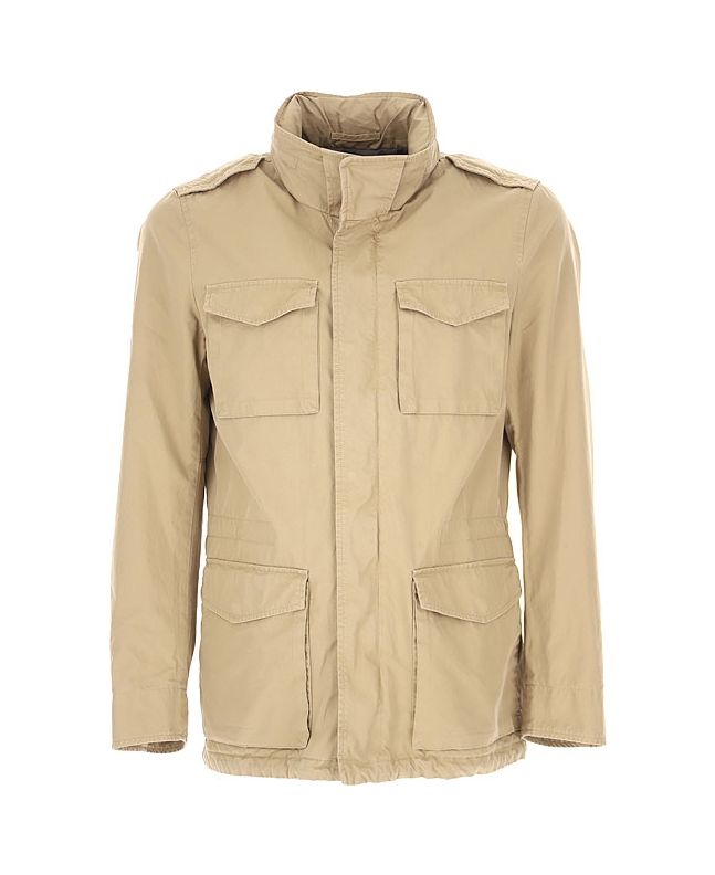 spezial madrid Herno Washed Cotton Field Jacket Beige