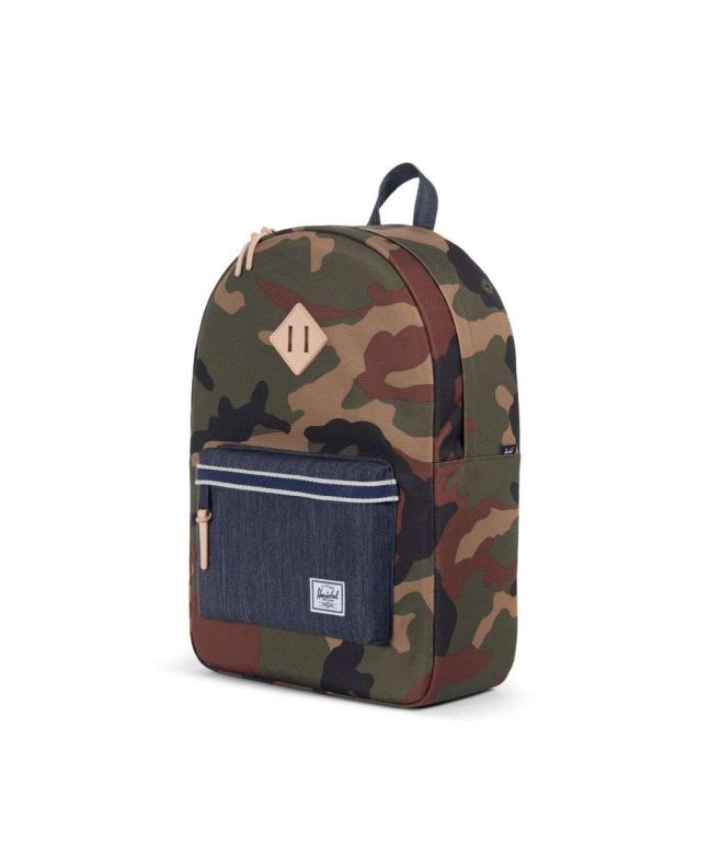 Spezial Madrid Herschel Heritage Backpack Woodland Camo & Dark Denim