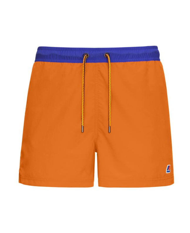 spezial madrid K-Way Hazel Bicolor Swin Short Orange & Blue Smoked