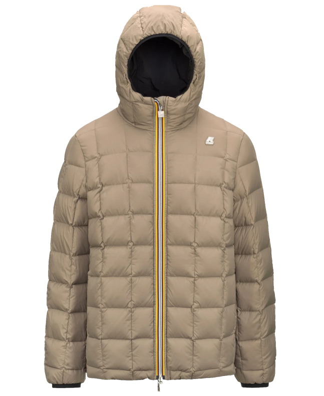 Spezial Madrid K-Way Jack ST Thermo Reversible Jacket Black & Beige