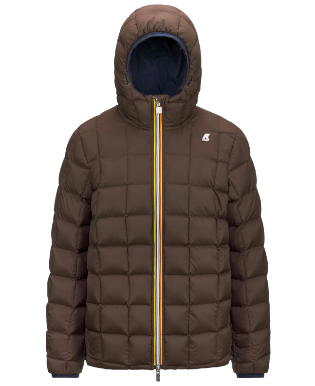 Spezial Madrid K-Way Jack ST Thermo Reversible Jacket Blue & Dark Brown