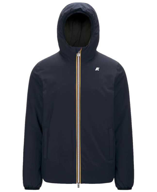 spezial madrid K-Way Jack ST Warm Reversible Jacket Blue & Green