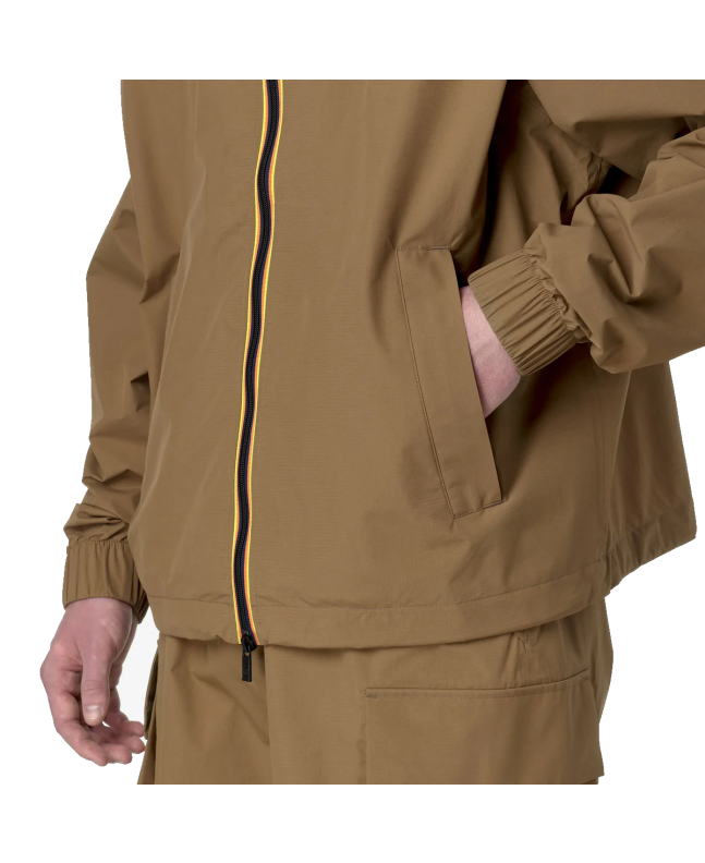 Spezial Madrid K-Way Mile 2.1 Amiable Diemme Jacket Brown Corda & Orange