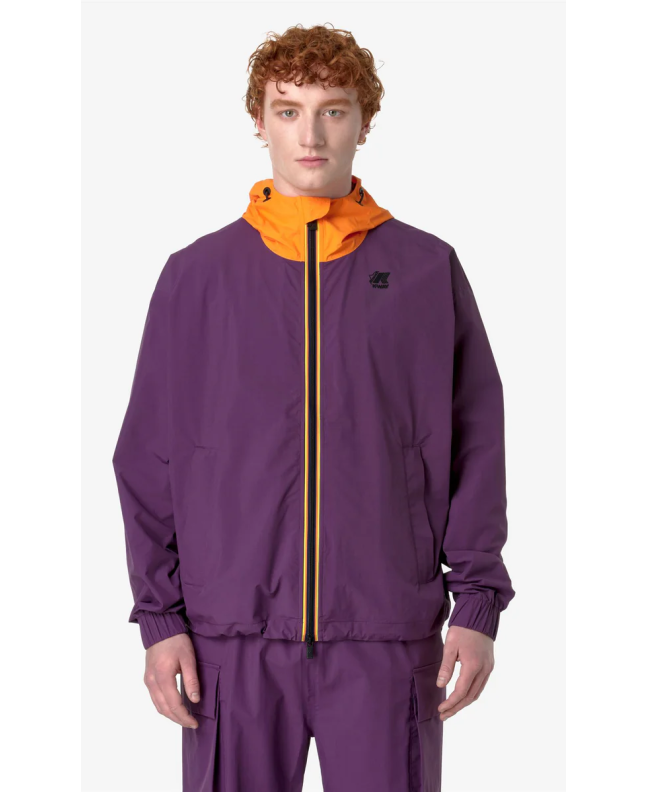 Spezial Madrid K-Way Mile 2.1 Amiable Diemme Jacket Violet Purple & Orange