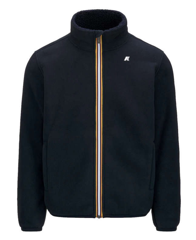 spezial madrid K-Way Pascal Sherpa Polar Jacket Blue Depht
