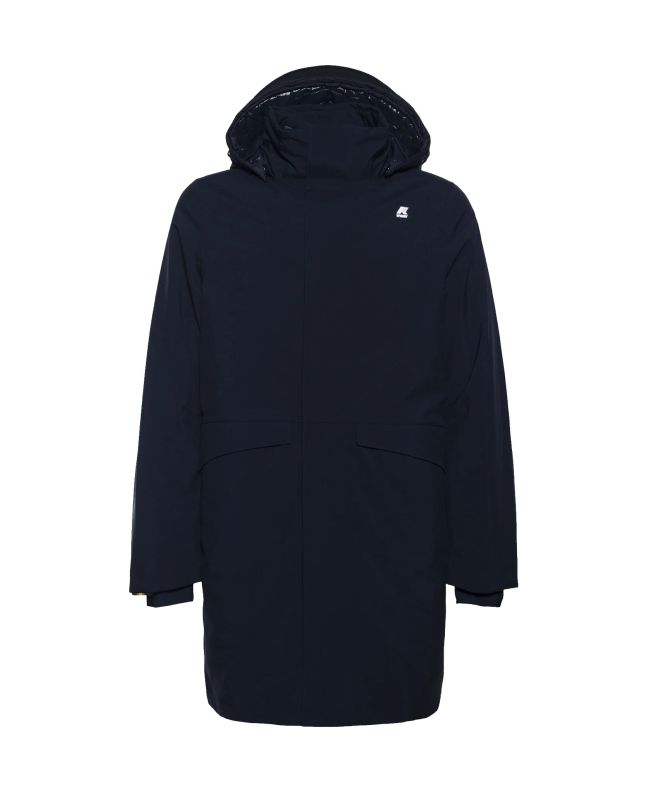 Spezial Madrid K-Way Thomal Bonded Padded Parka Blue Depth