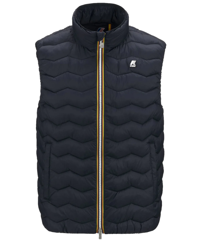 spezial madrid K-Way Valen Quilted Warm Vest Blue Depth