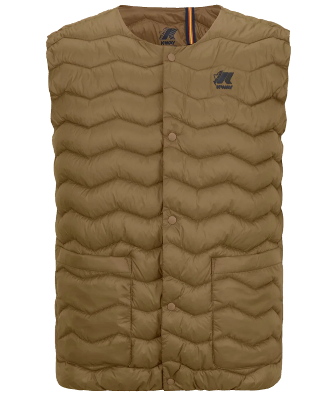 spezial madrid K-Way Valty Quilted Warm Diemme Gilet Brown Corda