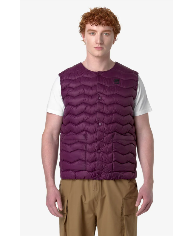 Spezial Madrid K-Way Valty Quilted Warm Diemme Gilet Violet Purple