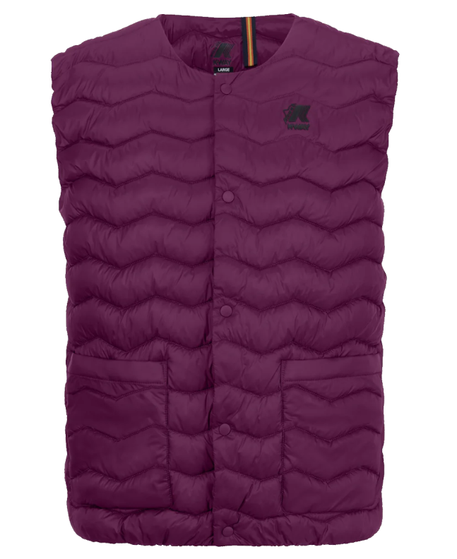 spezial madrid K-Way Valty Quilted Warm Diemme Gilet Violet Purple