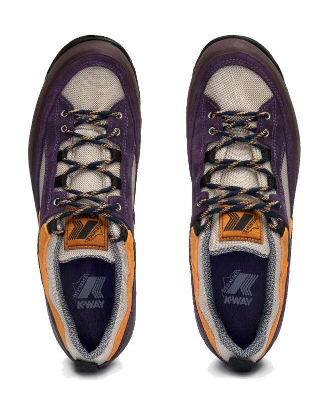 Spezial Madrid K-Way X Diemme Grappa Hiker Brown Violet & Orange