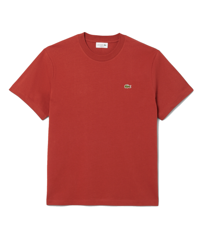 spezial madrid Lacoste Classic Fit Cotton Knit Tee Brown