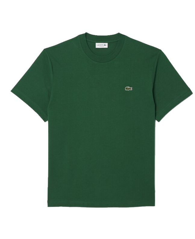 Spezial Madrid Lacoste Classic Fit Cotton Knit Tee Green