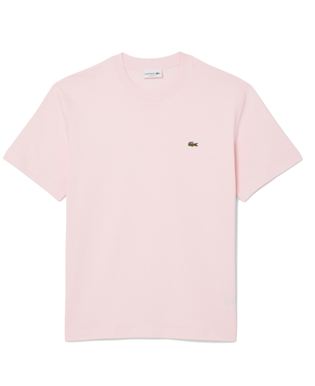 spezial madrid Lacoste Classic Fit Cotton Knit Tee Light Pink