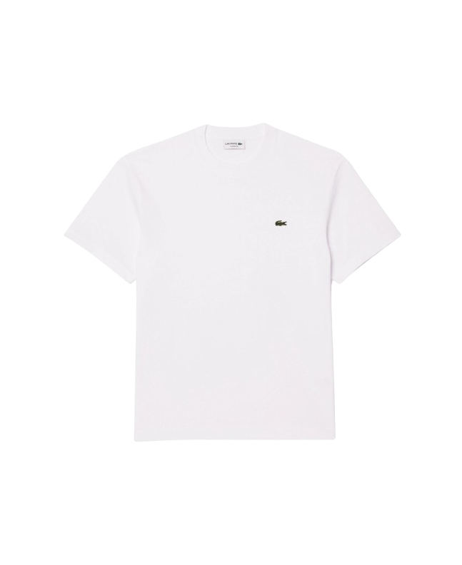 spezial madrid Lacoste Classic Fit Cotton Knit Tee White