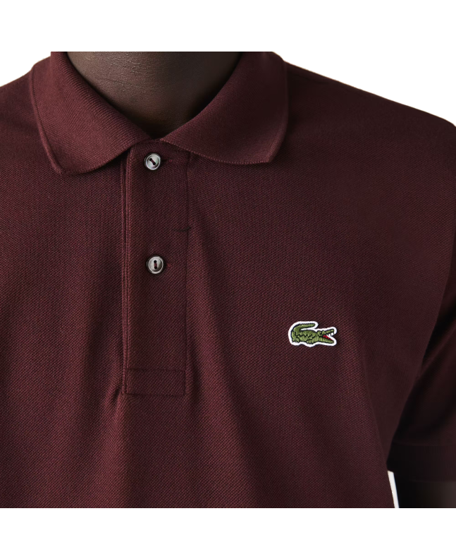Spezial Madrid Lacoste Classic L12.12 Polo Dark Burgundy