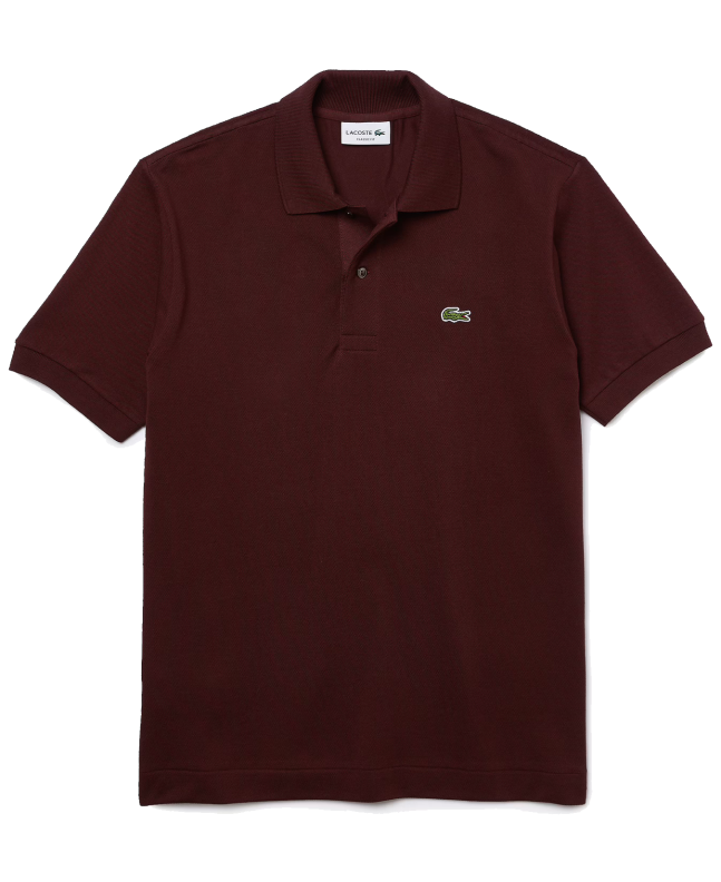 spezial madrid Lacoste Classic L12.12 Polo Dark Burgundy