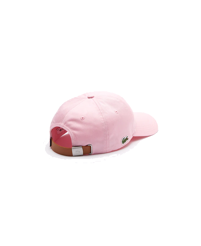 Spezial Madrid Lacoste Contrast Strap Cotton Cap Pink