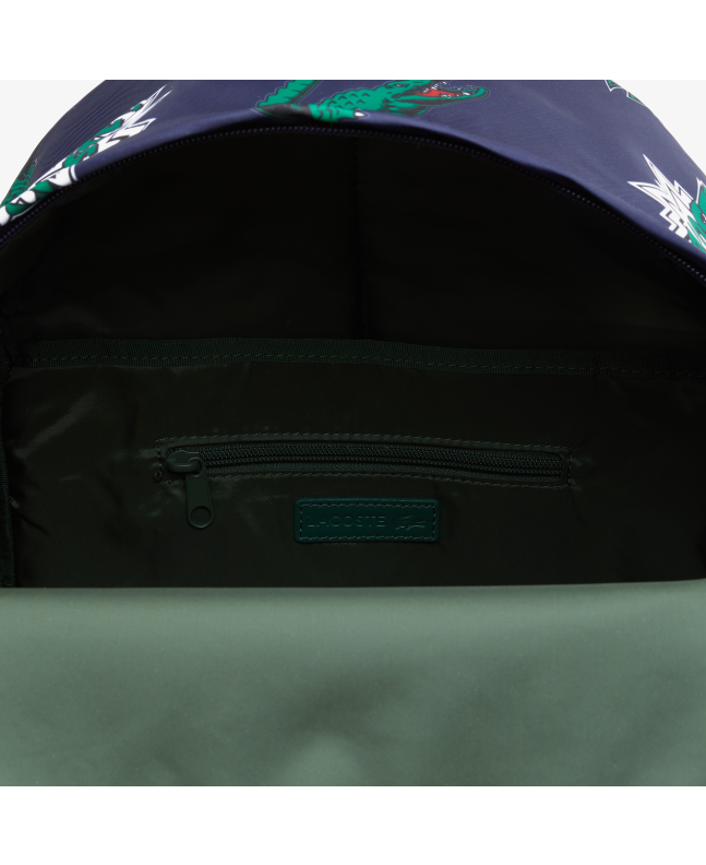 Spezial Madrid Lacoste Holiday Backpack Comic Print Navy