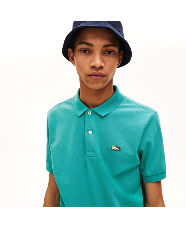 Spezial Madrid Lacoste Live Slim Fit Polo Shirt Green