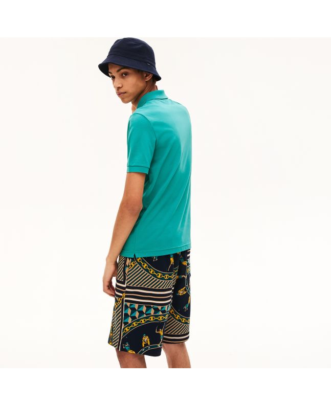 Spezial Madrid Lacoste Live Slim Fit Polo Shirt Green