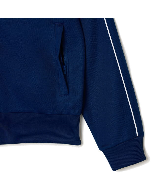 Spezial Madrid Lacoste Original Paris Pique Track Jacket Blue