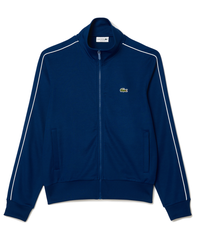 spezial madrid Lacoste Original Paris Pique Track Jacket Blue