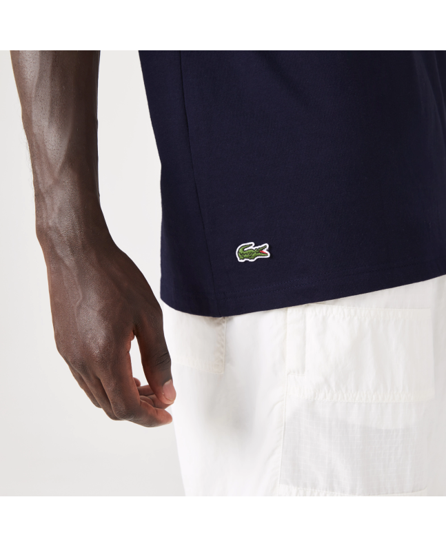 Spezial Madrid Lacoste Regular Fit Jersey Tee Dark Navy