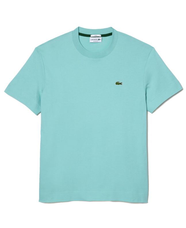 spezial madrid Lacoste Round Neck Unisex Organic Cotton Tee Light Green