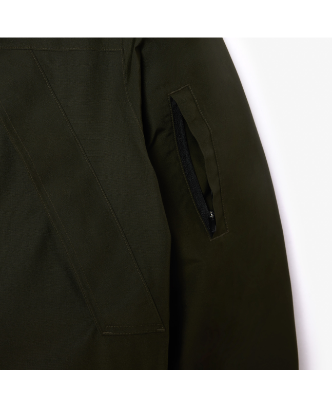 Spezial Madrid Lacoste Waterproof Padded Parka Khaki Green