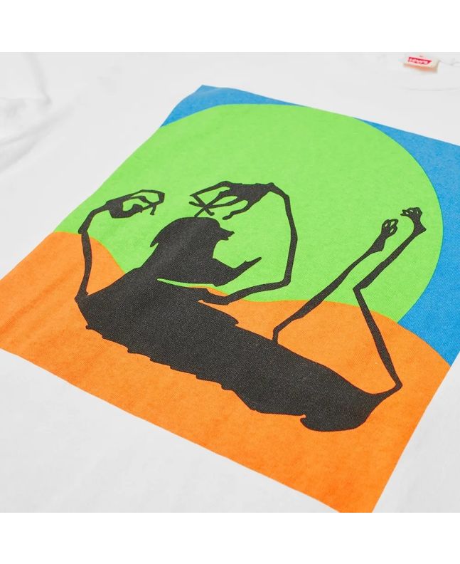 Spezial Madrid Levi's Vintage Clothing Happy Mondays Limited Edition 80's LS Graphic Tee Freaky Multi-colored