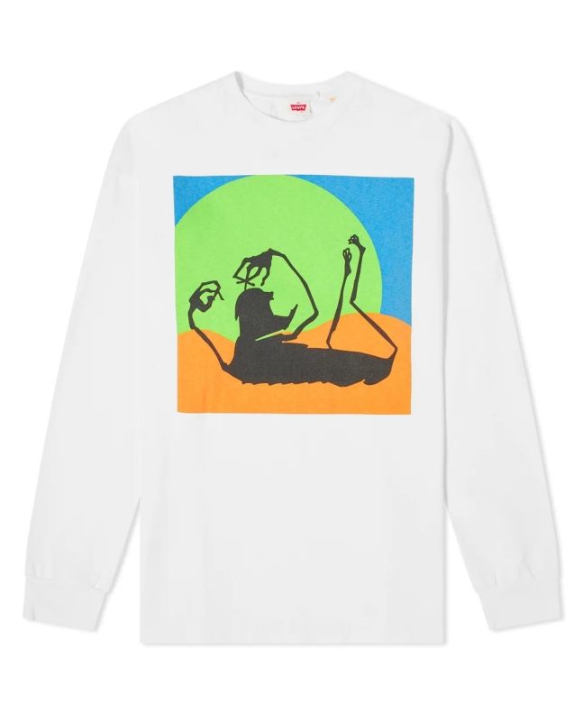 spezial madrid Levi's Vintage Clothing Happy Mondays Limited Edition 80's LS Graphic Tee Freaky Multi-colored
