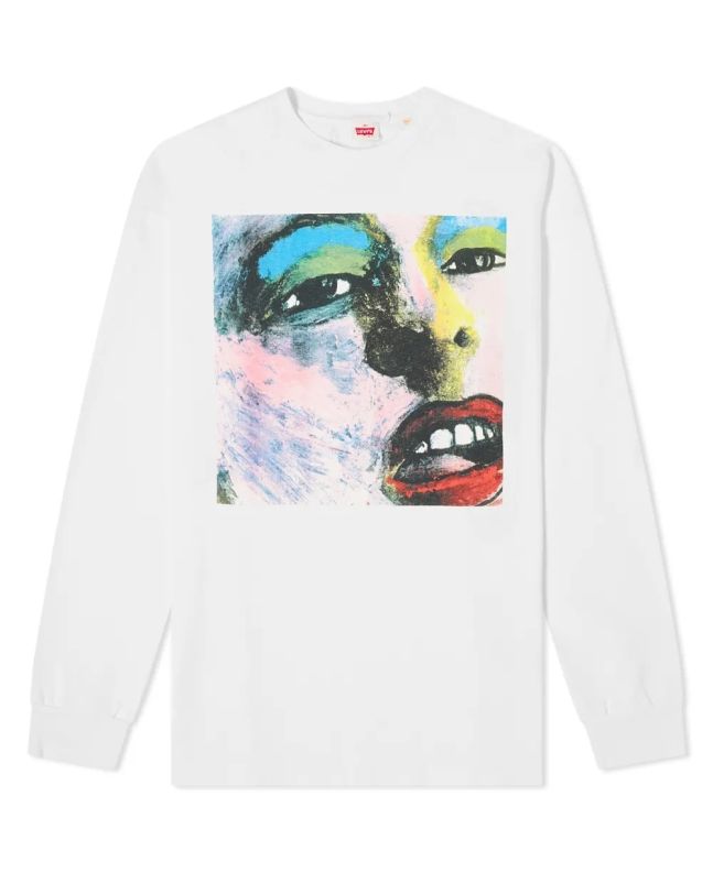 spezial madrid Levi's Vintage Clothing Happy Mondays Limited Edition 80's LS Graphic Tee Bummed Multi-colored