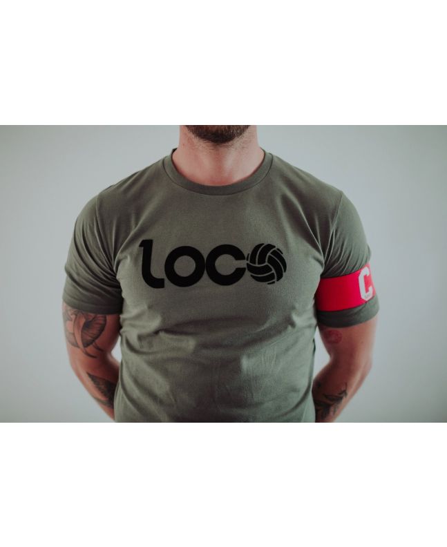 Spezial Madrid Loco Esencia "Capitano" Tee Army & Black