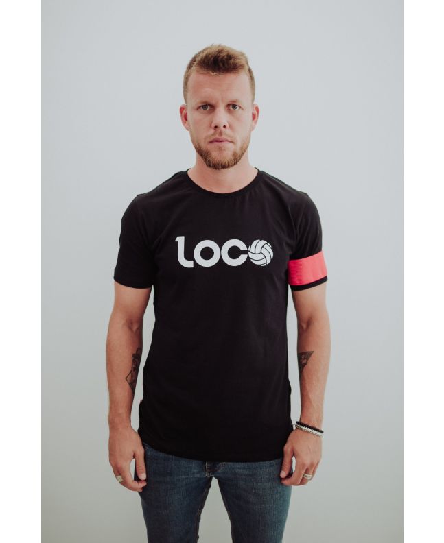spezial madrid Loco Esencia "Capitano" Tee Black & White