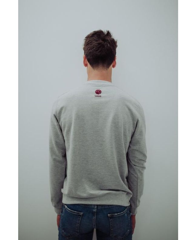 Spezial Madrid Loco Esencia Sweatshirt Grey & Burgundy