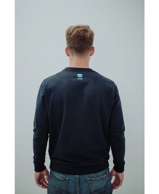Spezial Madrid Loco Esencia Sweatshirt Navy & Light Blue