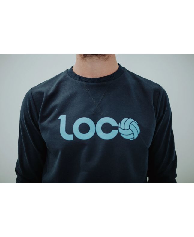 Spezial Madrid Loco Esencia Sweatshirt Navy & Light Blue